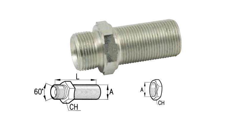 HYDRAULISCHE DUBBELE KLEP BSP UITGEBREID 3/8