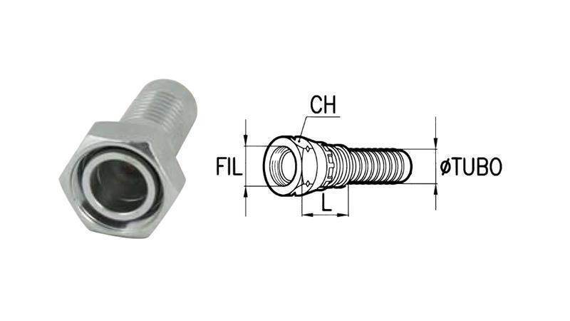 CONNECTOR DKOL VROUWELIJK