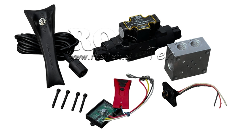 BEDIENINGSET VOOR HYDRAULISCHE LIER DWHI 12000-20000HD