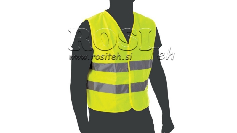 ODSEVNI JOPIČ VISOKA VIDLJIVOST oranžno/rumeni