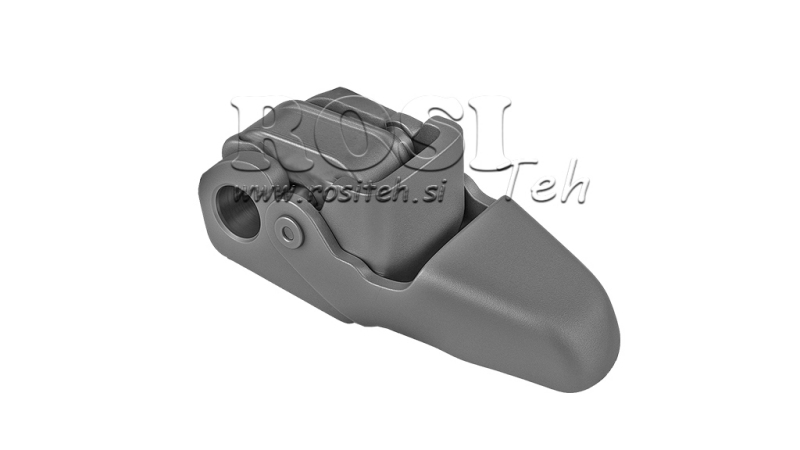 AANHANGER ZIJ HENGSEL MET ONDER/BOVEN OPENING