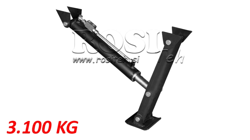 HYDRAULICKÁ NOHA DVOSMĚRNÁ 380mm - 3.100kg