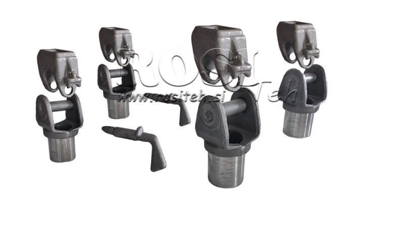 SET HOUDERS VOOR DUMP TRUCK KESON HEFTRUCK