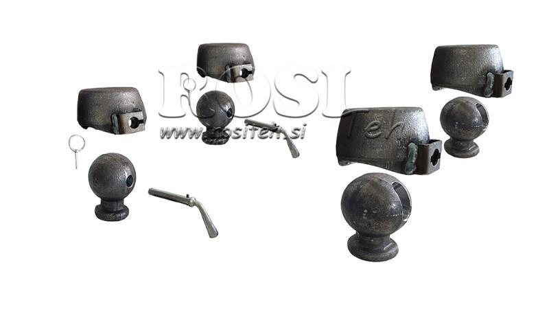 SET VAN HOUDERS VOOR DUMPTRUCK KIST FI78