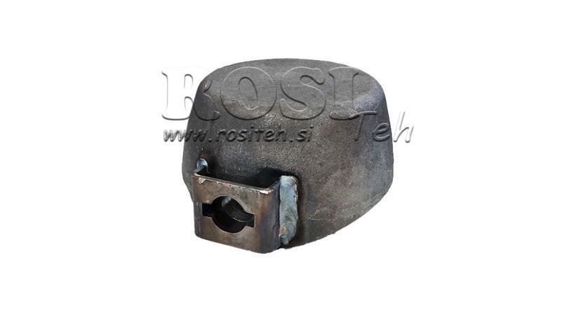 HLAVA DUMP TRUCK fi 78 S DVĚMA OTVORY