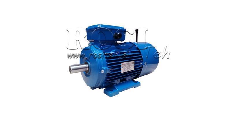 1.5kW-ELEKTRISCHE MOTOR MET REM MSH 90L1-4_1400rpm 3Fase voeten-B3
