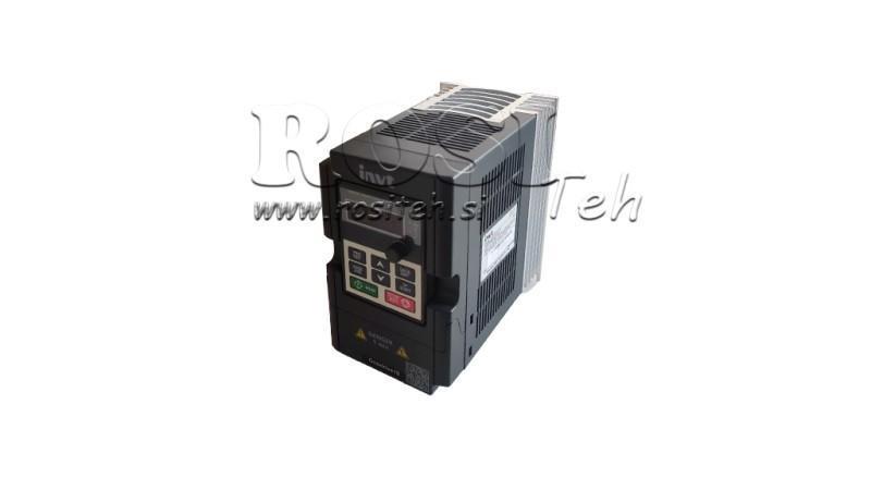 FREQUENTIEOMZETTER-INVERTER 1Fase 0.75kW GD10-0R7G-S2-B