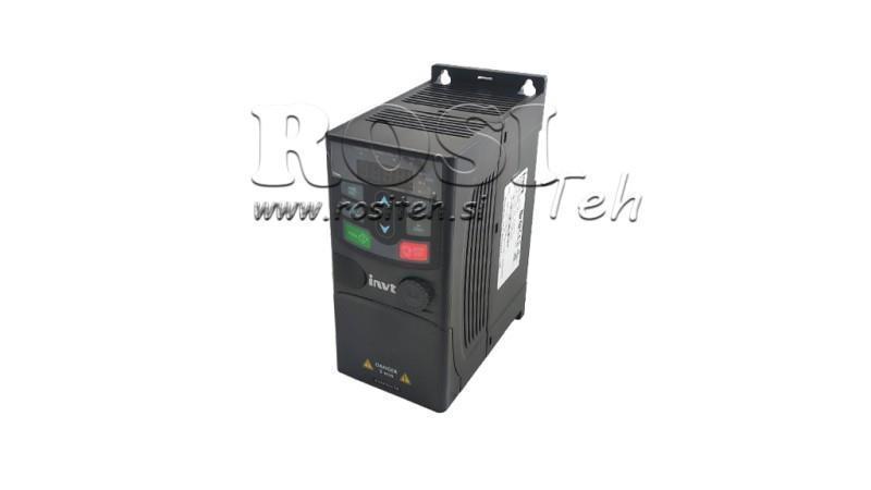 FREQUENTIEOMZETTER-INVERTER 3Fase 0.75kW GD20-0R7G-4-EU