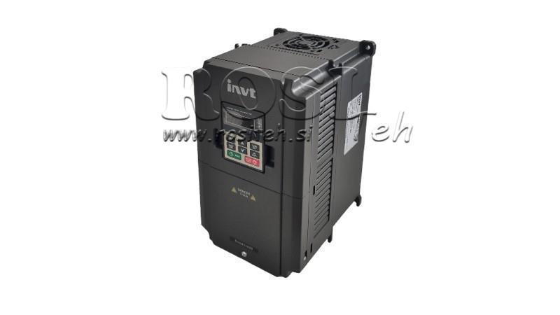 FREQUENTIEOMZETTER-INVERTER 3Fase 7.5kW GD20-7R5G-4-EU