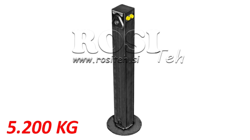 HYDRAULISCHE VOET DUBBELWERKEND 5.2 TON 500MM