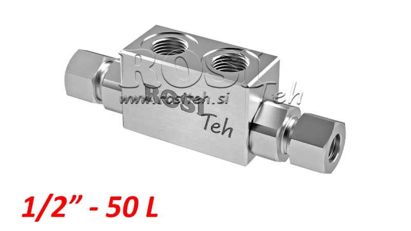 SPERRBLOCKVENTIL VBPDE 1/2 - 50 lit