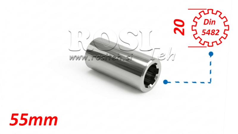 ΠΡΟΣΑΡΜΟΓΕΑΣ P.T.O. PUŠA 20x17-z12