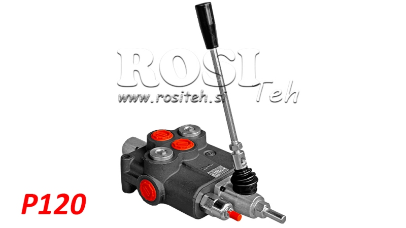 HYDRAULISCHE KLEP P120 - TWEE-SNELHEDEN