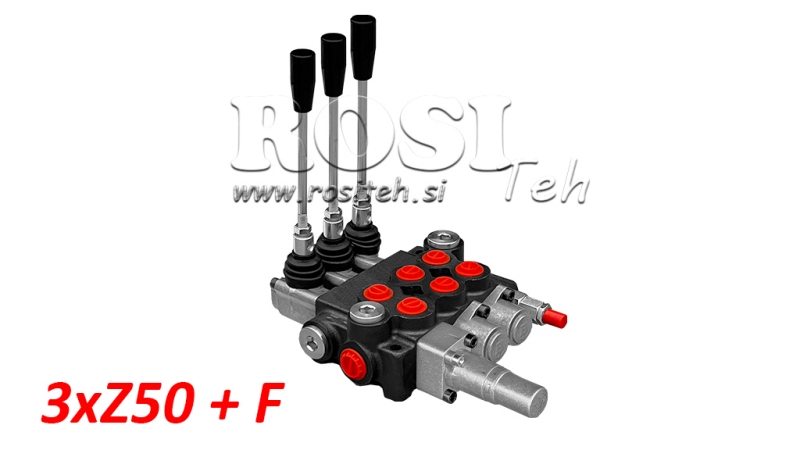 HYDRAULISK VENTIL 3XP40 + FLYTENDE