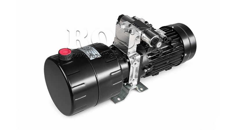 MINI HYDRAULISCH KRACHTPAKKET 380V AC (1.5 kW) - 5.8 cc - 8.2 lit/min - tank 6 lit
