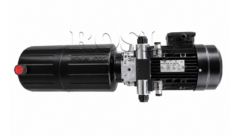 MINI HYDRAULISCH KRACHTPAKKET 380V AC (2.2 kW) - 8.0 cc - 11.2 lit/min - tank 12 lit