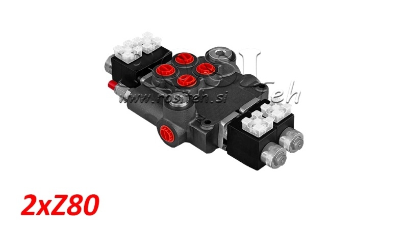 ELEKTROHYDRAULICZNY ZAWÓR MONOBLOKOWY 2xZ80