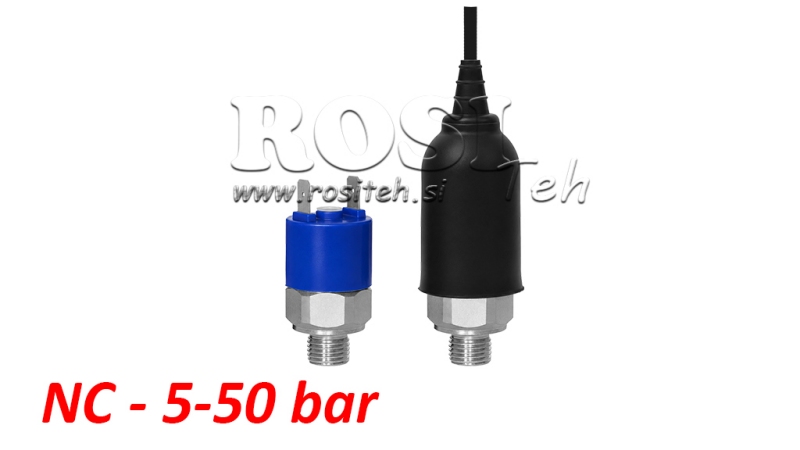 HIDRAVLIČNO TLAČNO STIKALO K4 - NC 5-50 BAR (MAX.200BAR)
