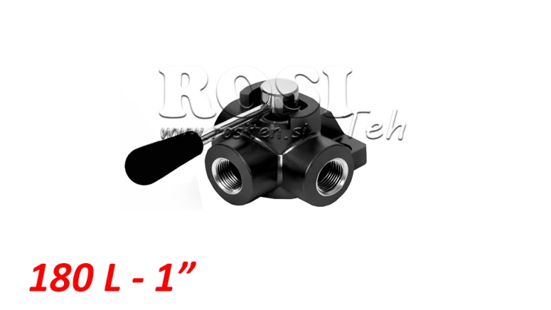 KÉZI 3 ÍRÁNYU SZELEP DF 1 - 180lit