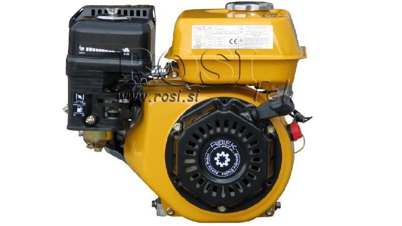benzinemotor EG4-200cc-5.10kW-3.600 RPM-H-KW20x53-handmatige start