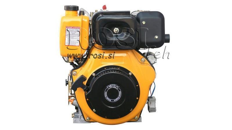 Dieselmotor 474cc-8.0kW-3.600 U/min-E-KW25x88-elektrischer Start