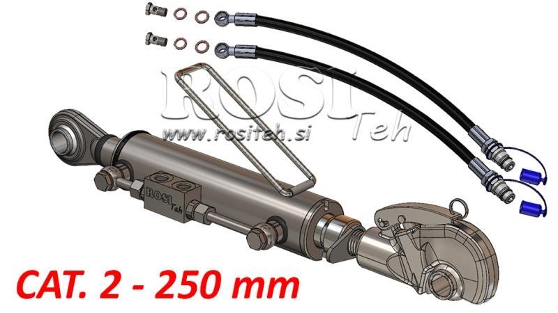 HYDRAULICKÝ TŘETÍ BOD SE ZÁVITEM – AUTOMATICKÝ - CAT. 2 - 63/35-250 (45-95 HP) (25,4 mm)