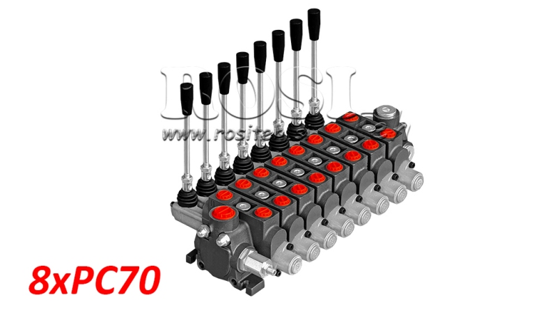 HIDRAULIKUS SZELEP 8xPC70
