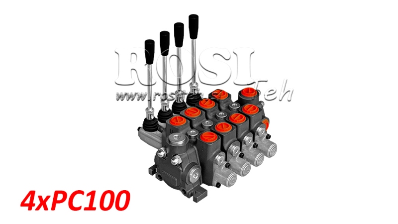 HIDRAULIČNI VENTIL 4xPC100