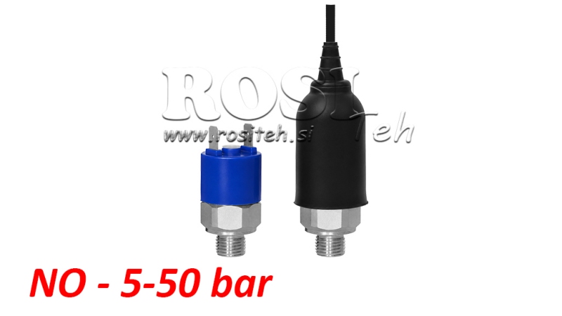 HYDRAULISCHE DRUKSCHAKELAAR K4 - NO  5-50 BAR (MAX.200BAR)