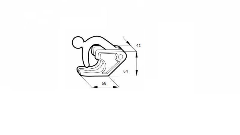 ZIJLOCK TYPE CIERE VROUWELIJK - afmetingen