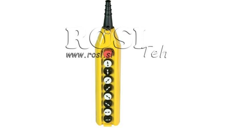 AFSTANDSSCHAKELAAR SET 8 KNOPPEN IN BEHUIZING ZONDER KABEL