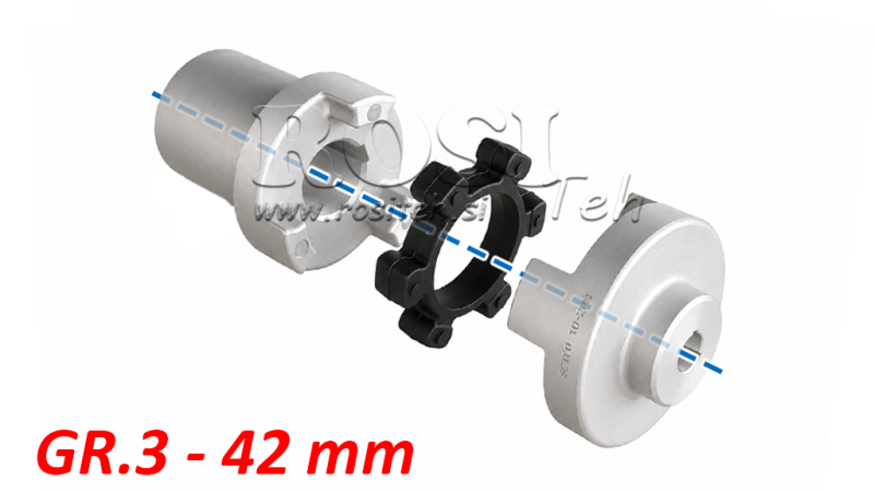 GUMI VMESNIK ND43C (11-15kW) 42mm/GR3