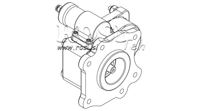 UITGANG VOOR HYDRAULISCHE POMP - MERCEDES ATEGO-2 - 6 GATEN
