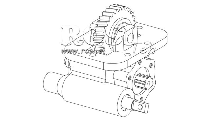 HYDRAULISCHE POMP - ISUZU MSB 5S VACUUM