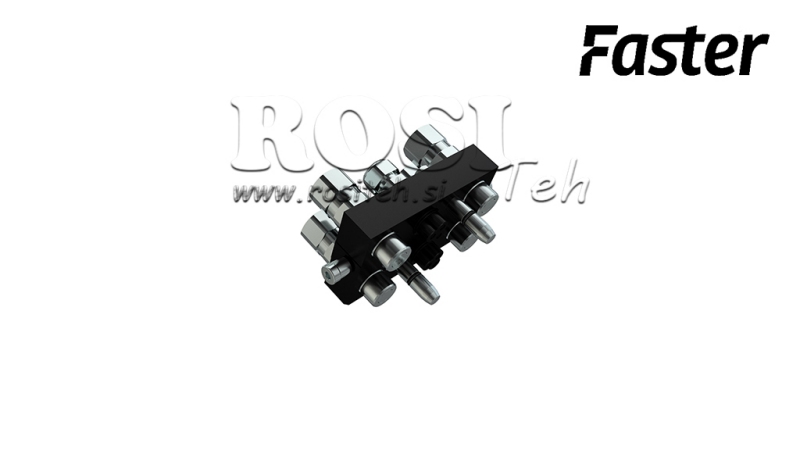 MULTI-FASTER KOPPELING 6WEG BSP 1/2 MOBIEL DEEL