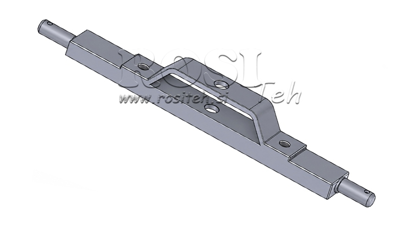 GATENBALK MET CONSOLE CAT. 2 (L-750MM)