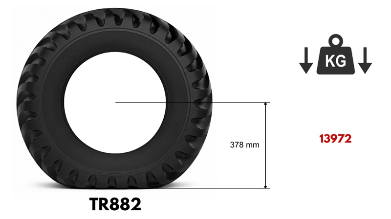 400/60-15,5 GUMA TR882 (16 PR) SA FELGOM 13,00 x 15,5