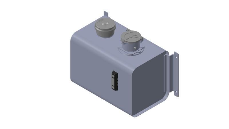 KOVINSKI REZERVOAR TOP 40 Lit 320x290x475mm