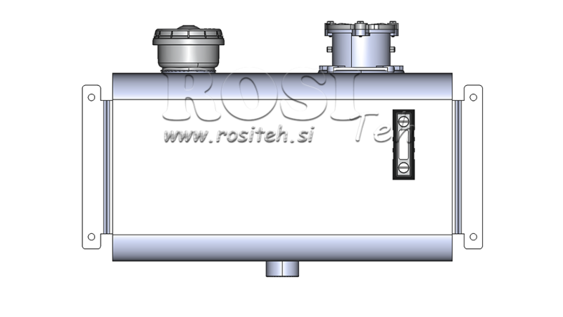 TOP IN METALLO 60 LITRI 310X380X560MM