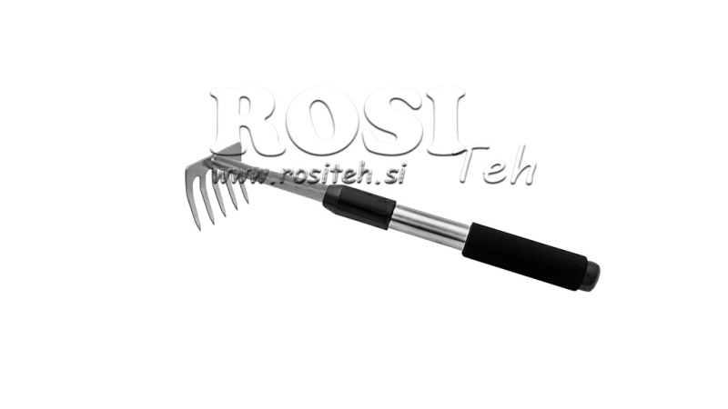 HARKEN MET ALUMINIUM HANDVAT, 5 TANDEN