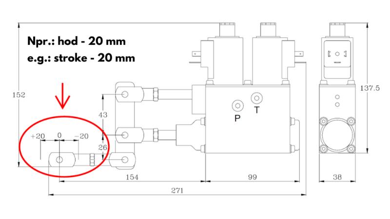 UITBREIDING VAN DE SLAG VAN EEN ENKEL SEGMENT (12-20MM) VOOR KLEP