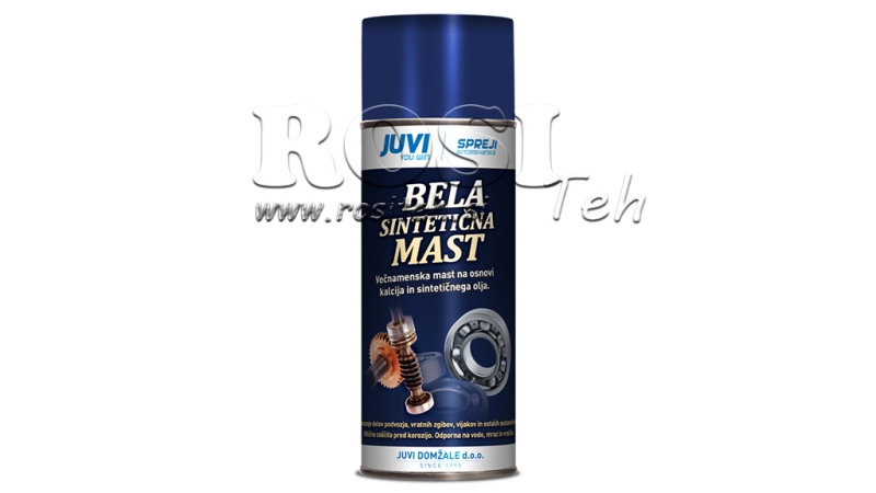 BÍLÝ SYNTETICKÝ MAZACÍ OLEJ 400ML