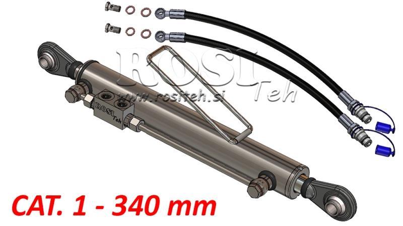 HYDRAULISCHE TOPSTANG - STANDARD - CAT. 1 - 50/30-340 (20-55 HP) (19,2/19,2 mm)