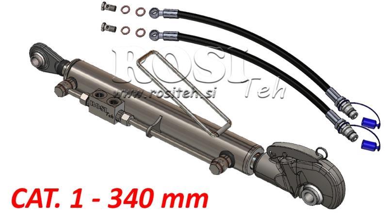 HYDRAULISCHE TOPSTANG - AUTOMATISCH - CAT. 1 - 50/30-340 (20-55 HP) (19,2 mm)