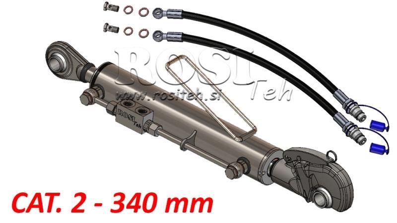 HYDRAULISCHE TOPSTANG - AUTOMATISCH - CAT. 2 - 63/35-340 (45-95 HP) (25,4 mm)