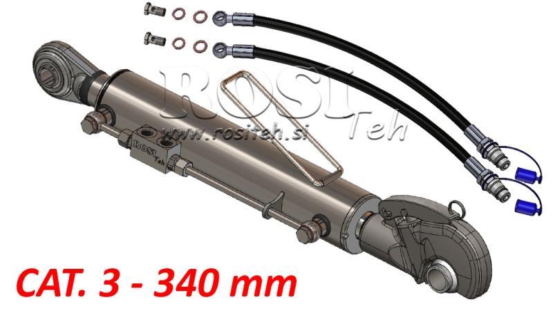 HYDRAULISCHE TOPSTANG - AUTOMATISCH - CAT. 3 - 80/40-340 (90-210 HP) (25,4 mm)