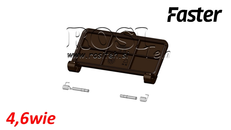 DEKSEL VOOR MULTI-FASTER 4,6WEG