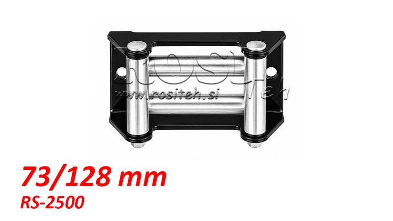 ROLLENGELEIDER VOOR STAALKABEL (RS-2500) - 73 x 128 mm