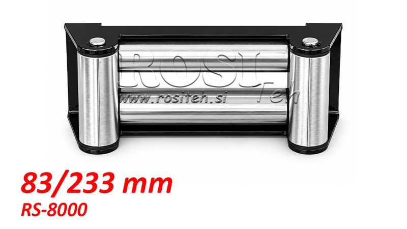ROLLENGELEIDER VOOR STAALKABEL (RS-8000) - 83 x 233 mm