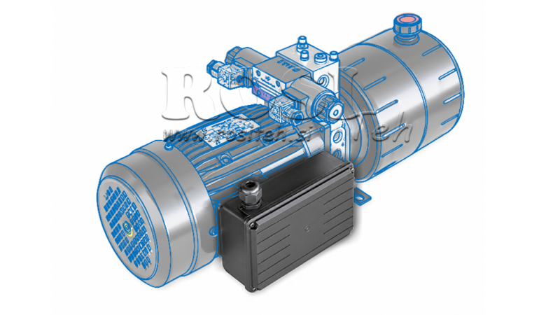 PVC AANSLUITDOOS VOOR ELEKTROMOTOR